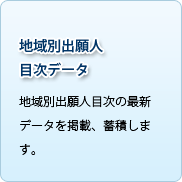 地域別出願人目次データの提供